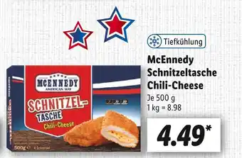 Lidl McEnnedy Schnitzeltasche Chili-Cheese 500 g Angebot