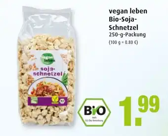 Markant Vegan leben Bio Soja Schnetzel 250g Angebot