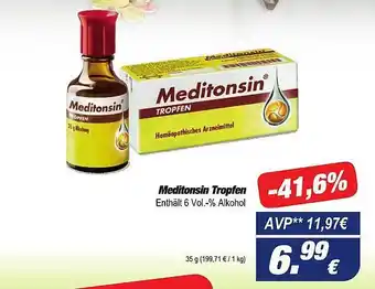 Easy Apotheke Meditonsin tropfen Angebot