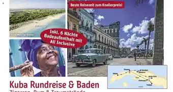 REWE Reisen Kuba rundreise & baden Angebot