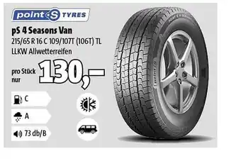 Automeister Point s tyres ps 4 seasons van Angebot