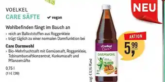 Reformhaus Bacher Voelkel care säfte Angebot