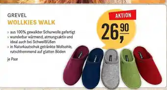 Reformhaus Bacher Grevel wollkies walk Angebot