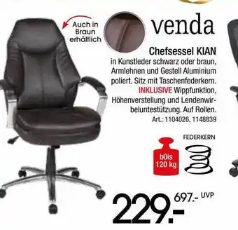 Zurbrüggen Venda chefsessel kian Angebot