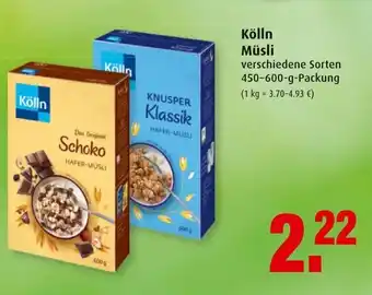 Markant Kölln Müsli 450-600 g Angebot