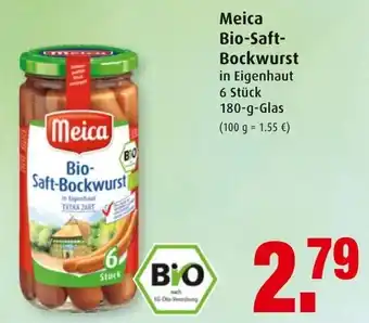 Markant Meica Bio Saft Bockwurst 180g Angebot