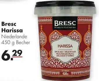 Handelshof Bresc Harissa 450 g Becher Angebot