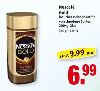 Markant Nescafé Gold 200 g Glas Angebot