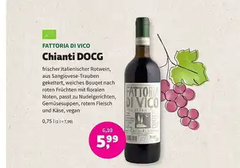 Biomarkt Fattoria di vico chianti docg Angebot