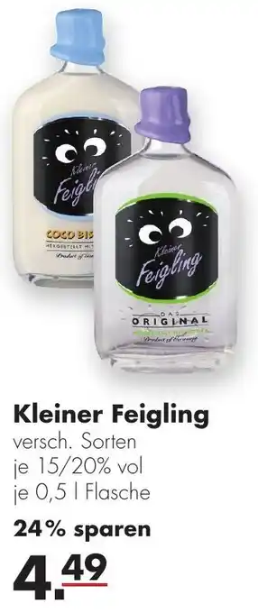 Handelshof Kleiner Feigling 0,5 L Flasche Angebot