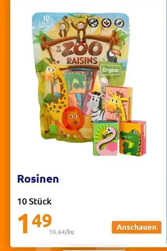 Action Rosinen Angebot