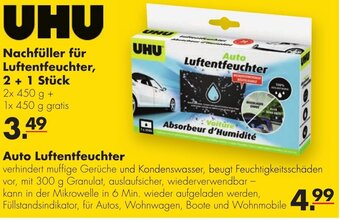 Handelshof UHU Auto Luftentfeuchter Angebot