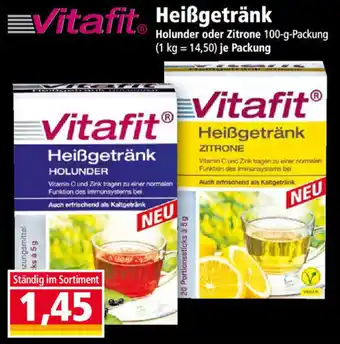 Norma Vitafit Heißgetränk 100 g Packung Angebot