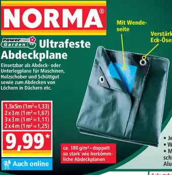 Norma Powertec Garden Ultrafeste Abdeckplane Angebot