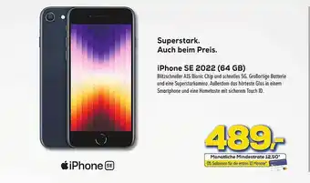 Euronics Berlet Apple iphone se 2022 (64gb) Angebot