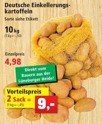 Thomas Philipps Deutsche Einkellerungskartoffeln 10 kg Angebot