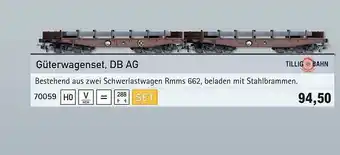 Vedes Tillig bahn güterwagenset, db ag Angebot