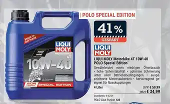 Polo Liqui moly motorbike 4t 10w-40 polo special edition Angebot