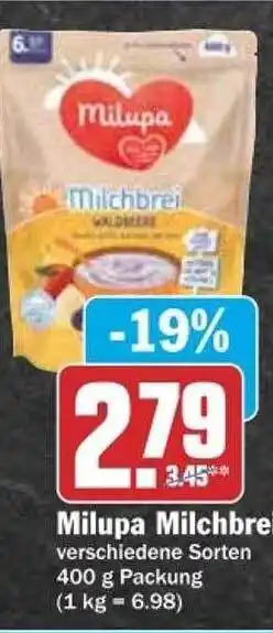 dodenhof Milupa milchbrei Angebot