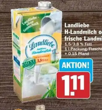 dodenhof Landliebe h-landmilch oder frische landmilch Angebot