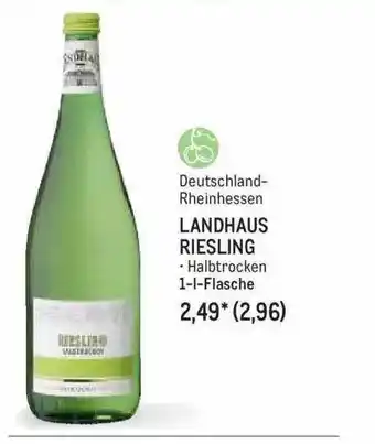 METRO Deutschland - rheinhessen landhaus riesling Angebot