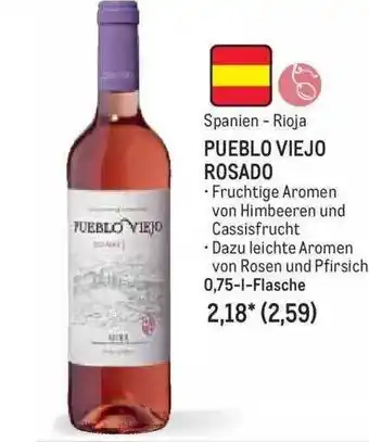 METRO Spanien - rioja pueblo viejo rosado Angebot