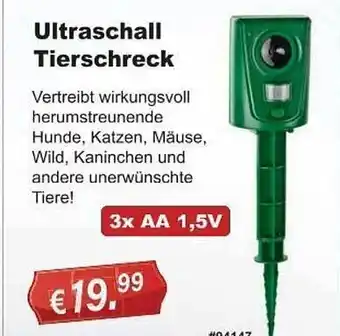 Stabilo Fachmarkt Ultraschall tierschreck Angebot