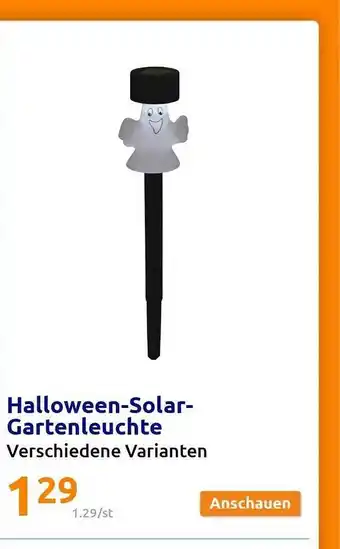 Action Halloween-solar-gartenleuchte Angebot