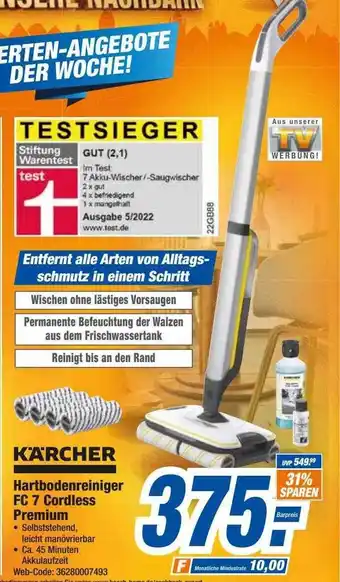 HEM Expert Kärcher hartbodenreiniger fc 7 cordless premium Angebot