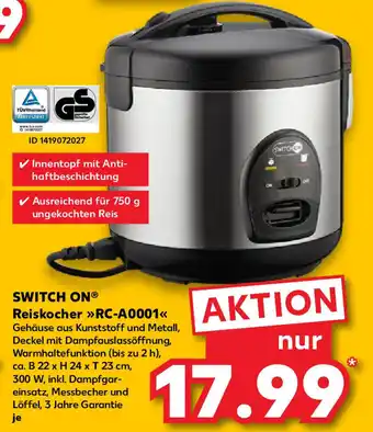 Kaufland Switch On Reiskocher ,,RC-A0001" Angebot