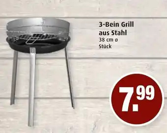 Markant 3 Bein Grill aus Stahl Angebot