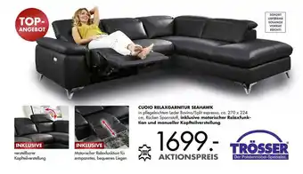 Trösser Cuoio Relaxgarnitur Seahawk Angebot