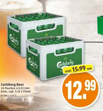 Markant Carlsberg Beer 24x0,33L Angebot