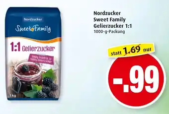 Markant Nordzucker Sweet Family Gelierzucker 1:1, 1000g Angebot