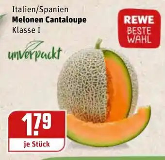 REWE Melonen Cantaloupe Angebot