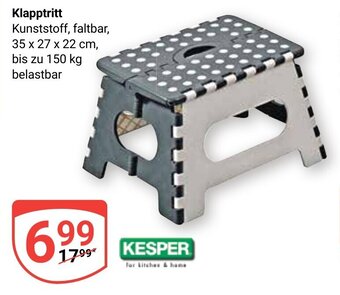 Globus Kesper Klapptritt Angebot