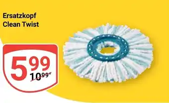 Globus Leifheit Ersatzkopf Clean Twist Angebot