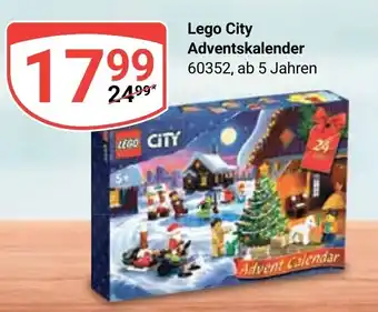 Globus Lego City Adventskalender Angebot