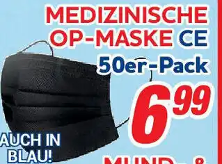 CENTERSHOP Medizinische OP Maske CE 50er Pack Angebot