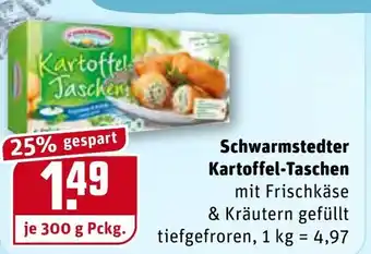 REWE Schwarmstedter Kartoffel Taschen 300g Angebot