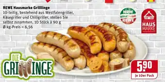 REWE Rewe Hausmarke Grillinge Angebot