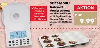 Kaufland Spice&Soul Nährwert Analysewaage Angebot