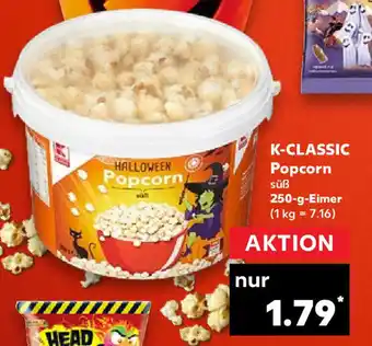 Kaufland K-Classic Popcorn 250 g Eimer Angebot