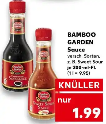 Kaufland Bamboo Garden Sauce 200 ml Fl. Angebot