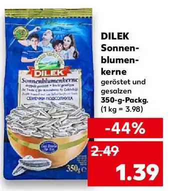 Kaufland Dilek Sonnenblumenkerne 350 g Packg. Angebot