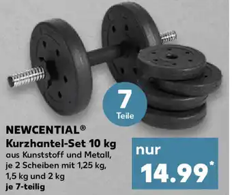 Kaufland Newcential Kurzhantel Set 10 kg Angebot