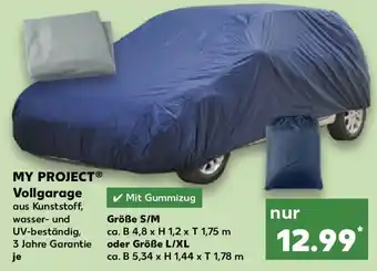 Kaufland My Project Vollgarage Angebot