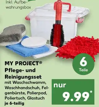 Kaufland My Project Pflege und Reinigungsset Angebot