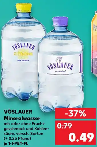 Kaufland Vöslauer Mineralwasser 1 L-PET-Fl. Angebot