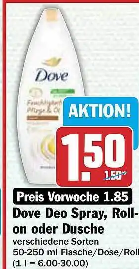 AEZ Dove deo spray, roll on oder dusche Angebot